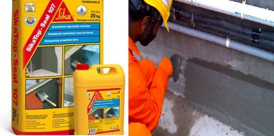 Chống Thấm Sika Top Seal 107 Có Tốt Không? Báo Giá Sơn Chống Thấm Sika Bộ 25Kg