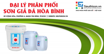 Sơn Phủ Hoàn Thiện (Keo Bóng) Của Hãng Sơn Hòa Bình