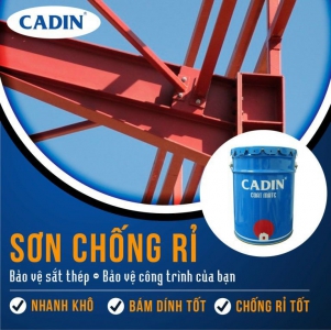 Sơn chống rỉ kim loại  Cadin