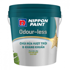 Sơn Nippon Odour-less Chùi Rửa Vượt Trội & Kháng Khuẩn chất lượng cao