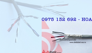 Dây tín hiệu 4 pair 16AWG, 4 pair 18AWG vặn xoắn theo đôi