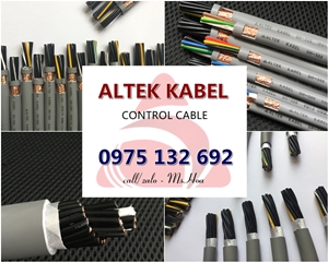 Cáp điều khiển CVV / RVV, cáp điều khiển chống nhiễu CVV-S / RVVP 