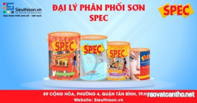 Sơn Spec Easy Wash Nội Thất Lau Chùi Dễ, Khó Bám Bẩn, Dễ Vệ Sinh