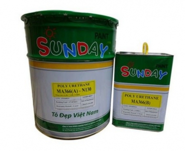 Sơn Kết Cấu Thép Sunday Ma366 Gốc Pu