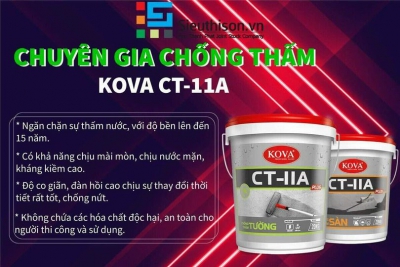  Chống thấm kova CT11A cho sàn và tường