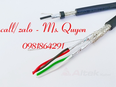 cáp tín hiệu vặn xoắn, cáp AWG,RS485