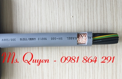 Cáp điều khiển có lưới chống nhiễu Altek Kabel 16x1.0mm2 