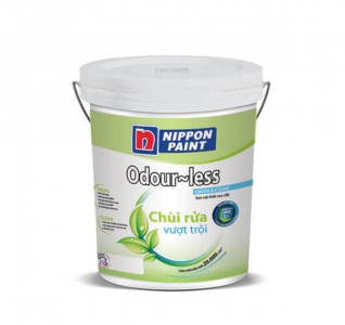 Sơn Nippon Odourless Chùi Rửa Vượt Trội Nội Thất Chất Lượng Cao Thùng 18 Lít