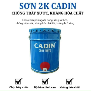 Sơn 2K Ngoài Trời Cao Cấp - Kháng Hóa Chất - Không Ố Vàng
