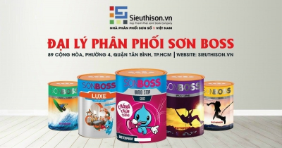 Sơn Nội Thất Dễ Lau Chùi Boss Interior Clean Maximum Chính Hãng - Giá Tốt Tại Nhà Máy 