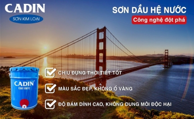 Sơn dầu hệ nước ngoài trời Cadin