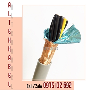 Cáp điều khiển CU/PVC/PVC 20x1.5, cáp tín hiệu 20x1.5 có lưới chống nhiễu