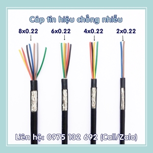 Cáp tín hiệu chống nhiễu 6C x 0.22mm2 Altek Kabel 