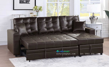 Giới thiệu mẫu ghế sofa giường chất liệu da bán chạy nhất