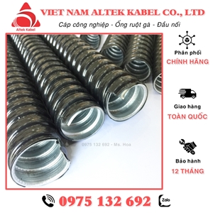 Ống gen luồn dây cáp điện - Ống ruột gà chống thấm nước