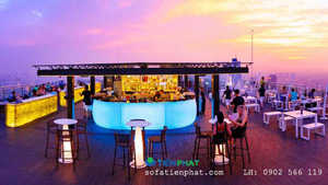 Dịch vụ bọc lại ghế sofa quán bar giá rẻ, chất lượng tại sài gòn