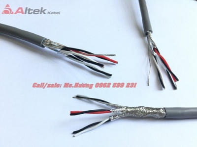 Cáp Tín Hiệu Vặn Xoắn chống nhiễu 2 lớp Altekkabel