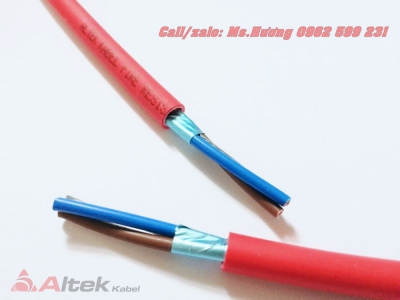 Cáp chống cháy chống nhiễu Altekkabel vỏ LSHZ, lõi đồng nguyên chất