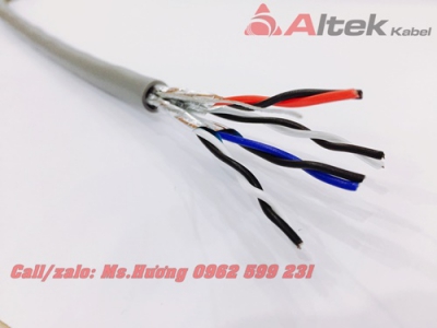 Cáp Tín Hiệu vặn xoắn chống nhiễu Altekkabel 