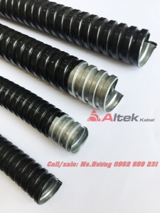 Ống kẽm đàn hồi bọc nhựa PVC, Ø 3/8 inch đến Ø 4 inch