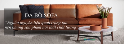 Nhận bọc ghế sofa da bò uy tín và chất lượng