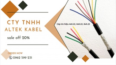 Cáp tín hiệu chống nhiễu Altek kabel 0.22 mm