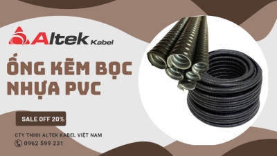 Ống thép Altek kabel bảo vệ dây điện phi 3/8 đến phi 4