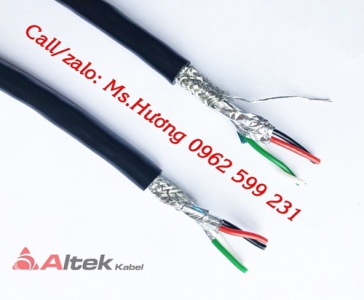 Cáp tín hiệu chống nhiễu RS485 Altek kabel 1 Pair, 2 Pair