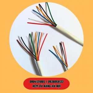 Cáp báo cháy / Dây cáp tín hiệu báo cháy 4/6/8 lõi x 0.22mm