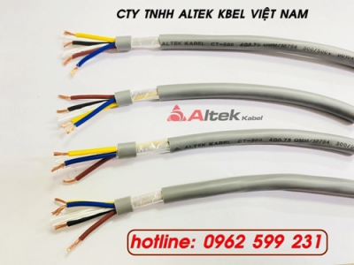 Cáp điều khiển Altek kabel 4 lõi rvv, rvvp 