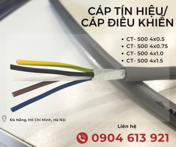 Cáp tín hiệu chống nhiễu 4x0.5 4x0.75 4x1.0 4x1.5