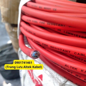 Cáp chống cháy chống nhiễu 2Cx1.5mm