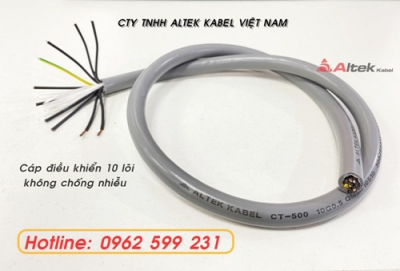 Cáp điều khiển Altek kabel 10 lõi 0.5, 0.75, 1.0, 1.5 mm2