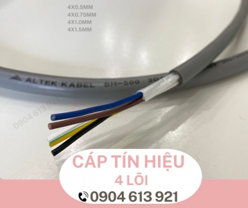 cáp điều khiển, cáp tín hiệu 4 lõi 