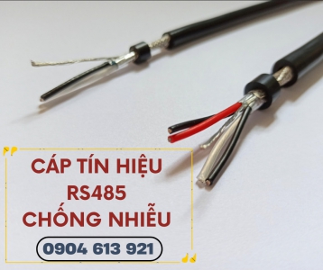 Cáp tín hiệu RS485 vặn  xoắn chống nhiễu 2pair 24awg 