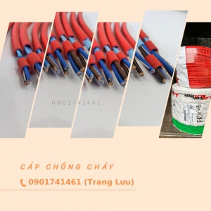 Cáp chống cháy chống nhiễu 2x2.5mm 