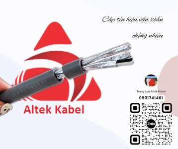 Cáp tín hiệu chống nhiễu 1 pair, 2 pair 18awg 
