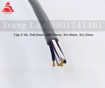 Cáp điều khiển 5x0.5mm
