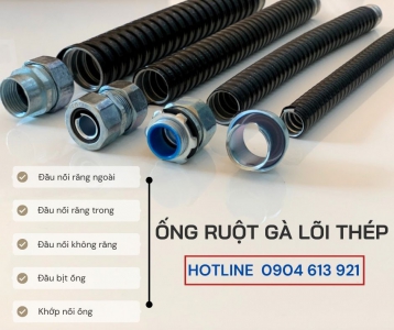 Phân phối ống ruột gà lõi thép Đà Nẵng, Hà Nội, Hồ Chí Minh 