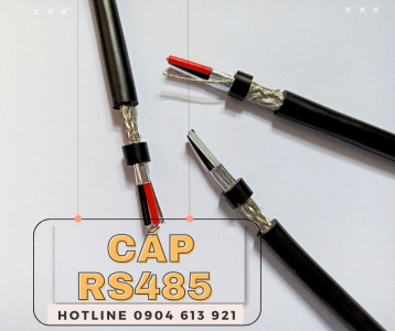 Cáp tín hiệu RS485 vặn xoắn chống nhiễu 1 pair 18AWG