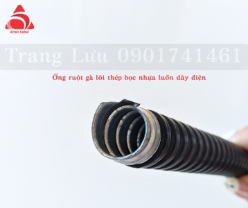 Ống ruột gà lõi thép bọc nhựa phi 32 (phi 1)