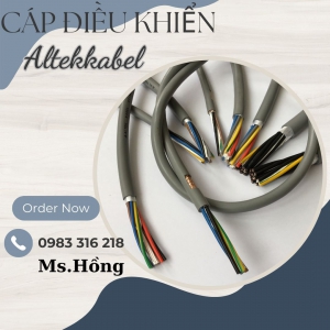  Cáp điều khiển 4Gx1.5QMM Altekkabel có lưới chống nhiễu