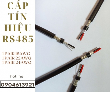 Cáp tín hiệu truyền thông RS485 chống nhiễu 