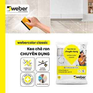 Keo chít mạch gạch Weber có ưu điểm gì?