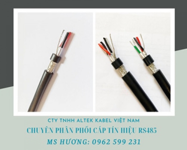 Cáp tín hiệu RS485 Altek kabel 18AWG, 22AWG, 24AWG