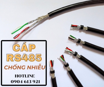 Cáp tín hiệu RS485 vặn xoắn chống nhiễu 1 pair 