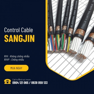 Cáp điều khiển Sangjin / Cáp tín hiệu Sangjin / ISO 9001
