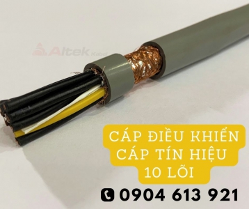 Cáp điều khiển/ cáp tín hiệu chống nhiễu 10 lõi 