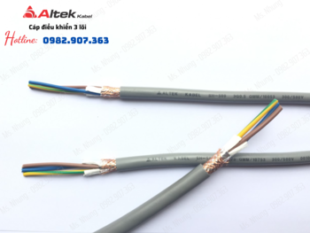 Cáp điều khiển 3 lõi Altek Kabel sỉ lẻ toàn quốc