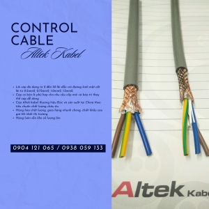 Cáp điều khiển & Cáp tín hiệu rvv, rvvp hiệu Altek Kabel